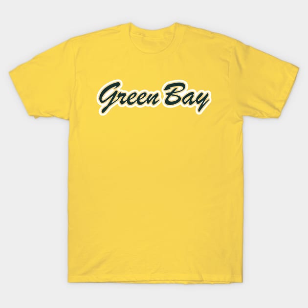 Football Fan of Green Bay T-Shirt by gkillerb